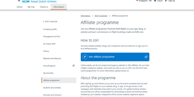 Airline Affiliate Programs 8