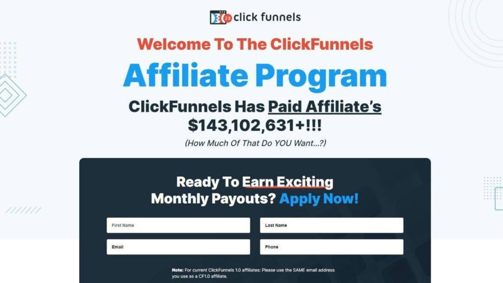 pay per lead affiliate programs 1