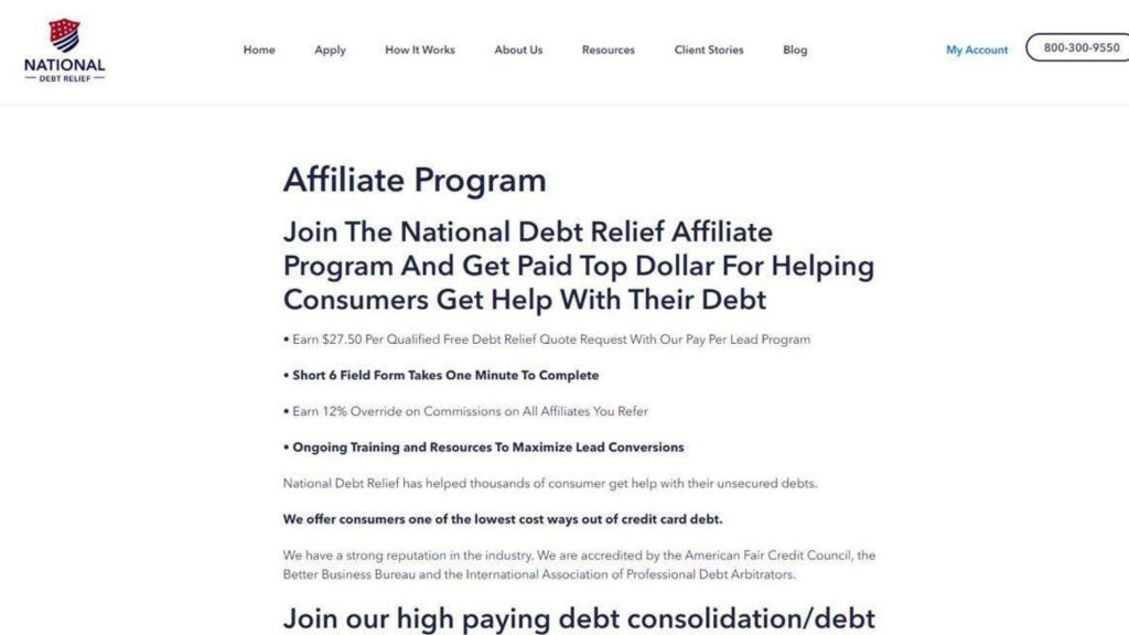 pay per lead affiliate programs 5