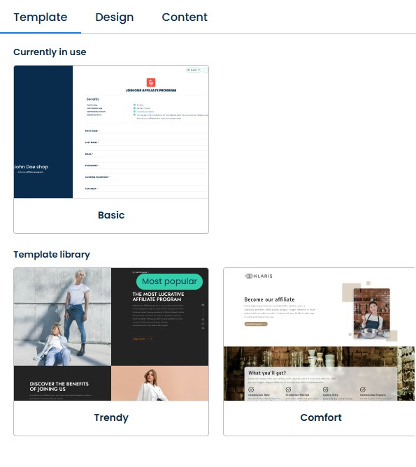food affiliate marketing program guide