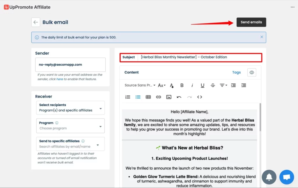 herbal affiliate program guide